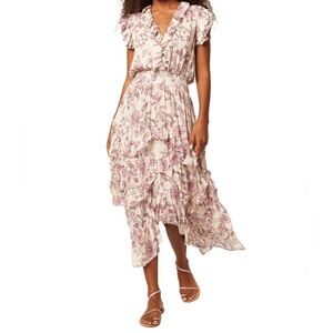 Misa Los Angeles Dakota Midi Dress